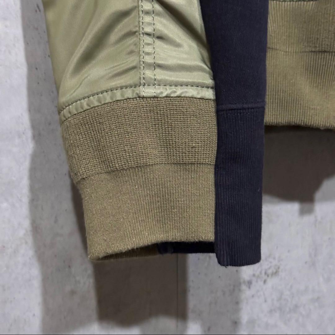 Sacai 23AW Sponge Sweat Hoodie サイズ1 ネイビー