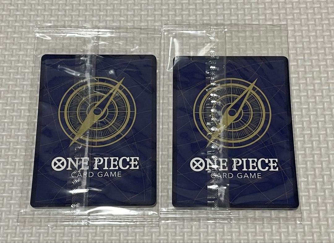 ワンピース カードゲーム モンキー・D・ルフィ　ワンピースエモーション未開封2枚