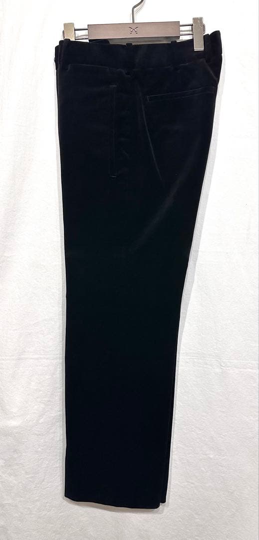 Alexander McQueen ベルベットスラックスパンツ/マックイーン