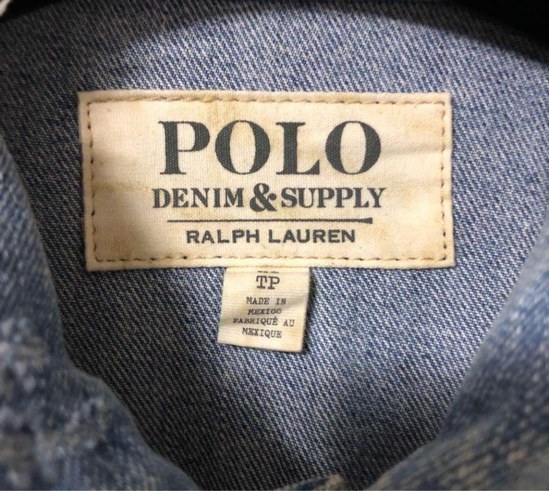【新品未使用】ポロラルフローレン デニムジャケット　Gジャン　オーバーサイズ