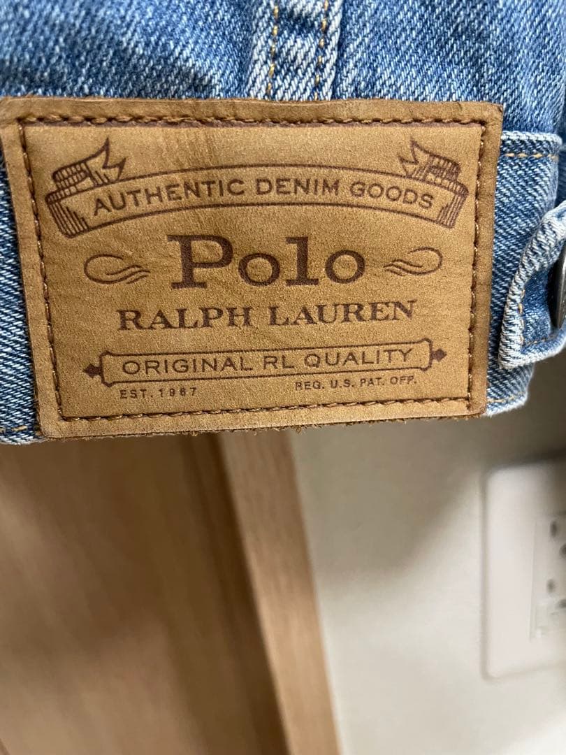 【新品未使用】ポロラルフローレン デニムジャケット　Gジャン　オーバーサイズ