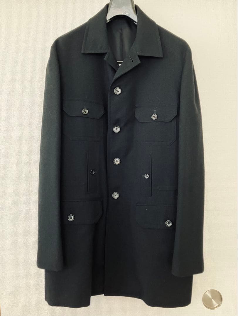 Y’s for men ウール　ハーフコート　カバーオール