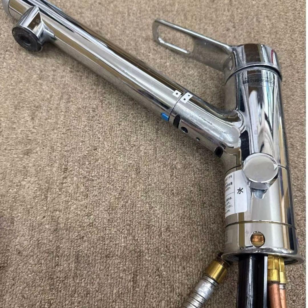 リクシル 浄水器内蔵型シングルレバー混合水栓 分岐口付 JF-AJ461SYXB