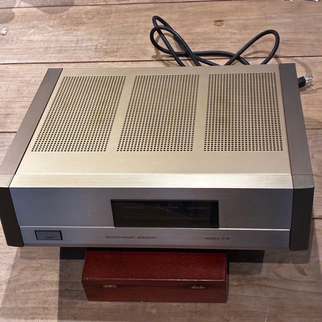 【即決可】Accuphase P-11 ステレオパワーアンプ(送料込)