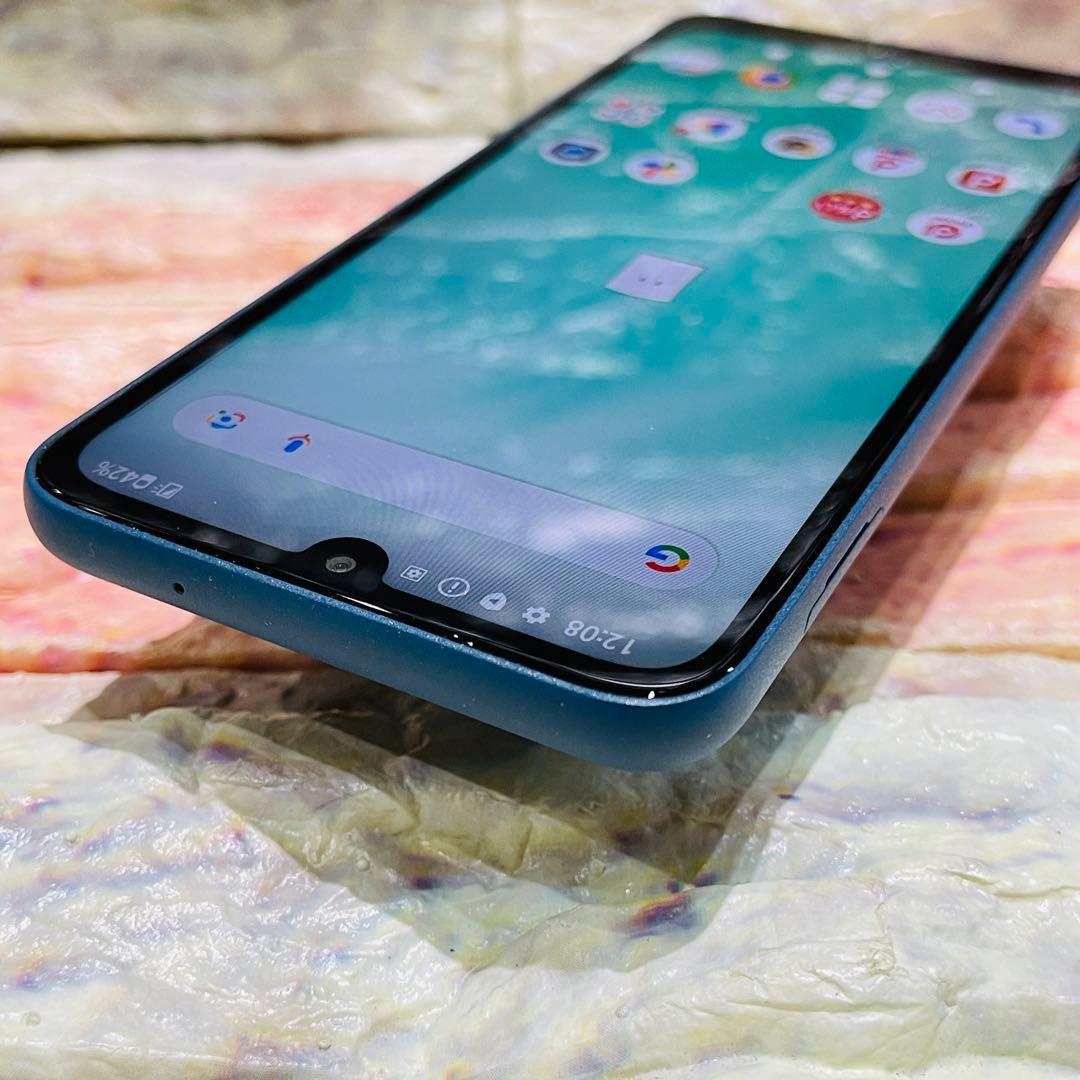 美品 SIMフリー arrows We2 64GB ネイビーグリーン 電池良好