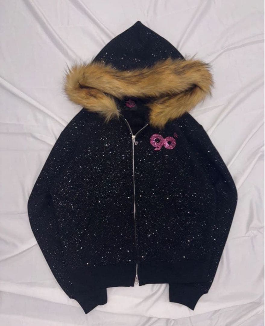 新品未使用　9090girl セットアップ　90 Logo Glitter 　M