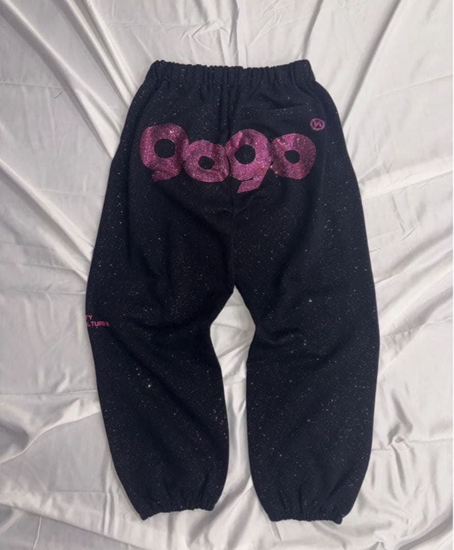新品未使用　9090girl セットアップ　90 Logo Glitter 　M