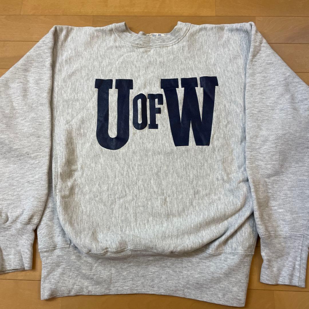 G*O様 80s UofW 袖目無し チャンピオン リバースウィーブ スウェット