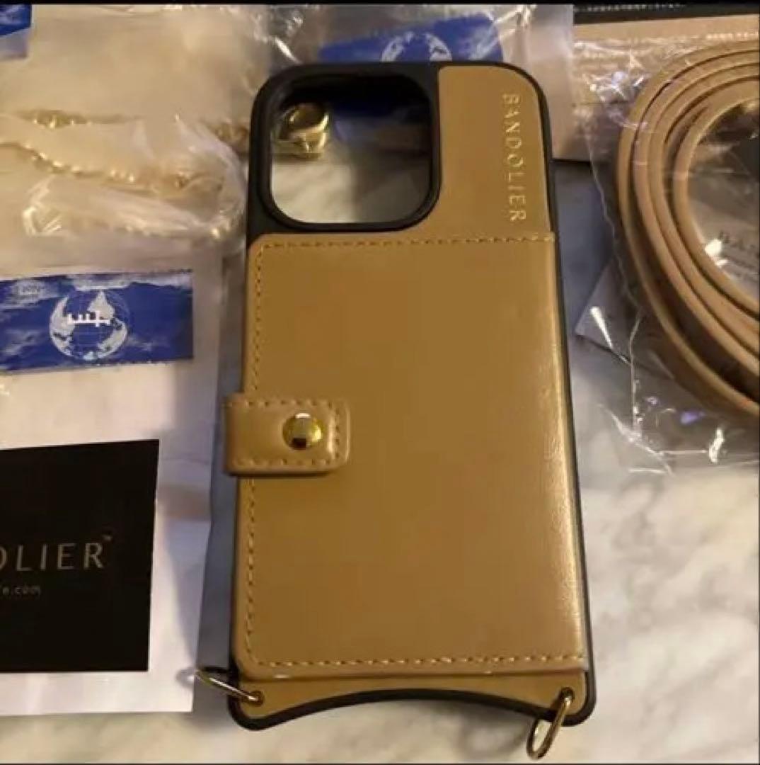 BANDOLIER iPhone16プロ ミラ マグセーフ タン