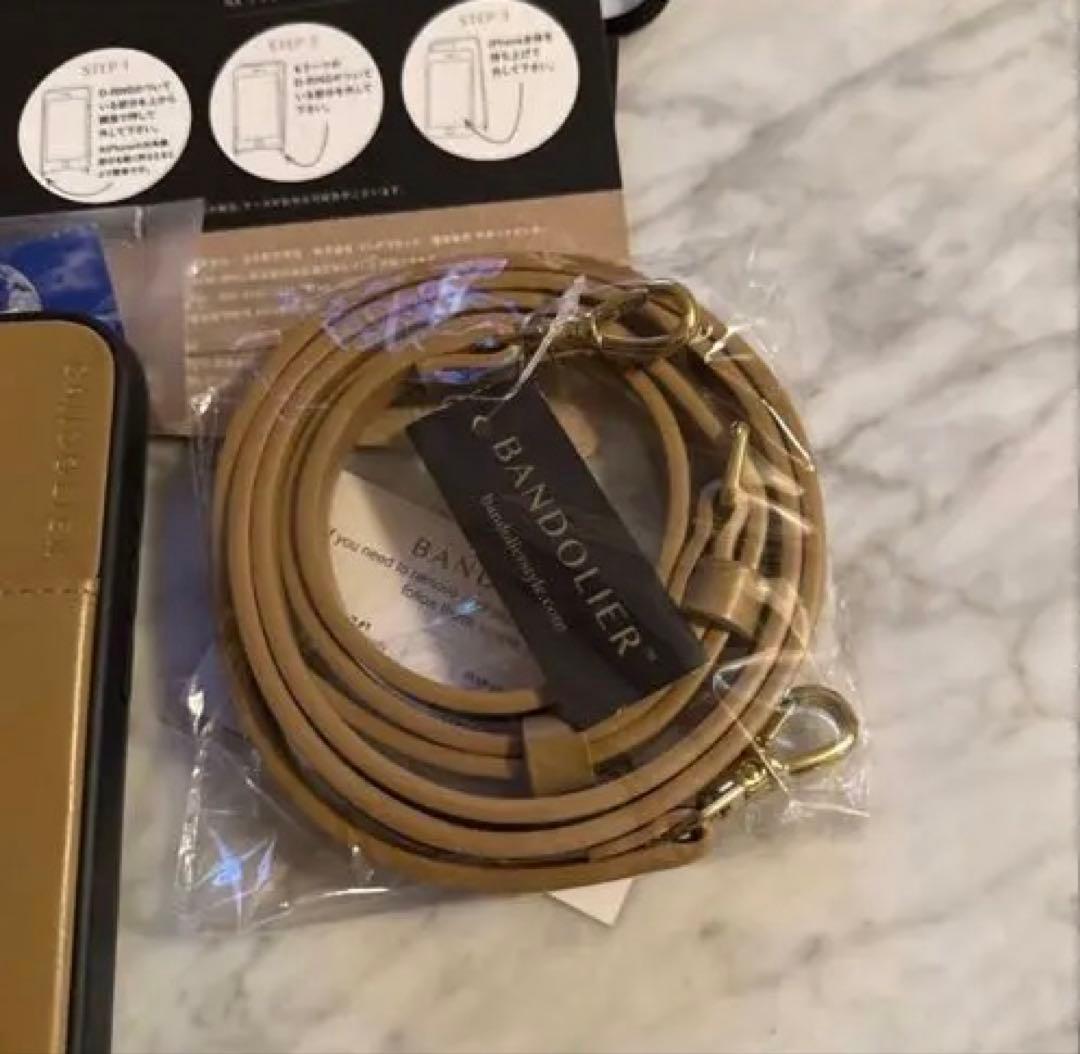 BANDOLIER iPhone16プロ ミラ マグセーフ タン