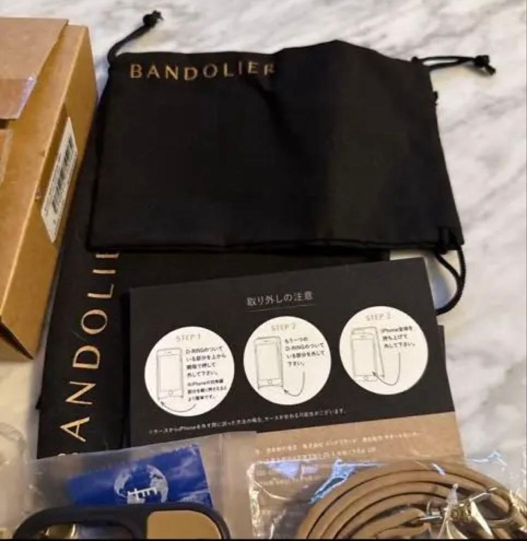 BANDOLIER iPhone16プロ ミラ マグセーフ タン