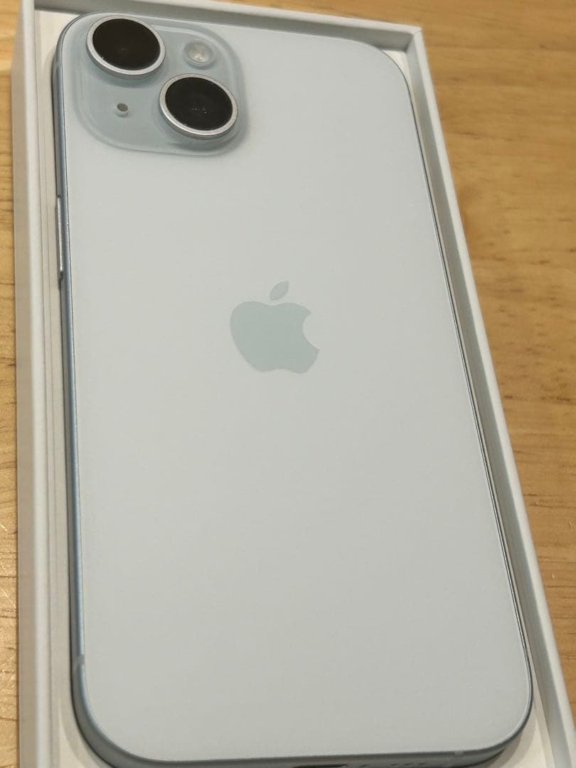 値下げ中‼️iPhone15 128GB ブルー【正規品】SIMフリー(注意点あり