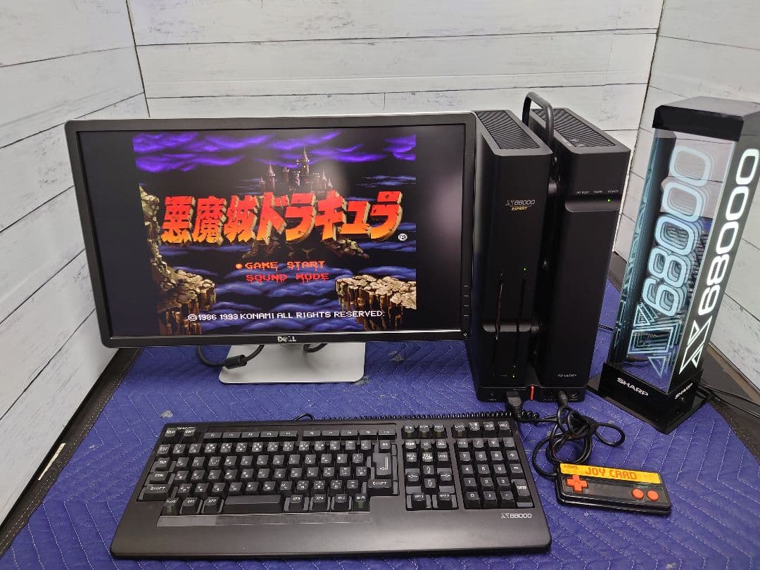 X68000 EXPERT 外装までフルメンテナンス済　本体＋キーボード＋おまけ