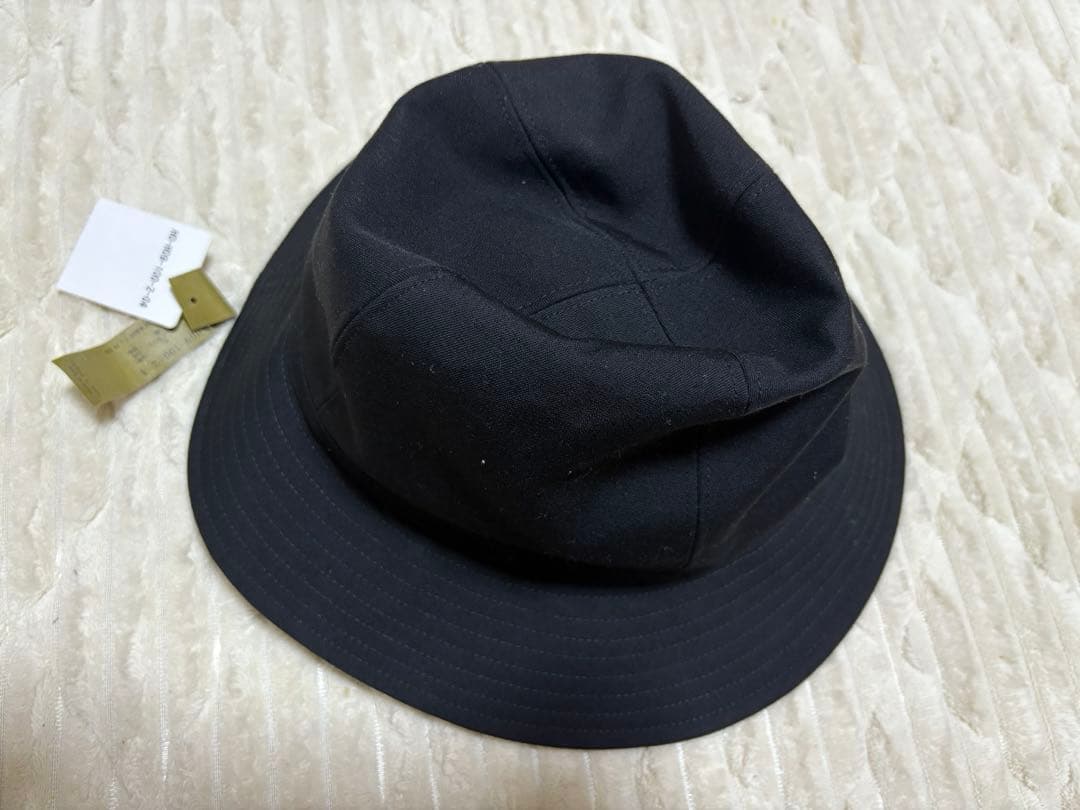 【新品未使用タグ付き】ヨウジヤマモト　プールオム　フェドラハット