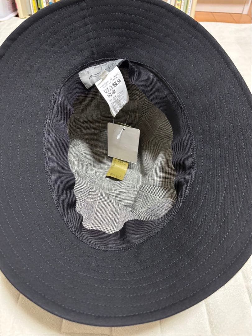 【新品未使用タグ付き】ヨウジヤマモト　プールオム　フェドラハット