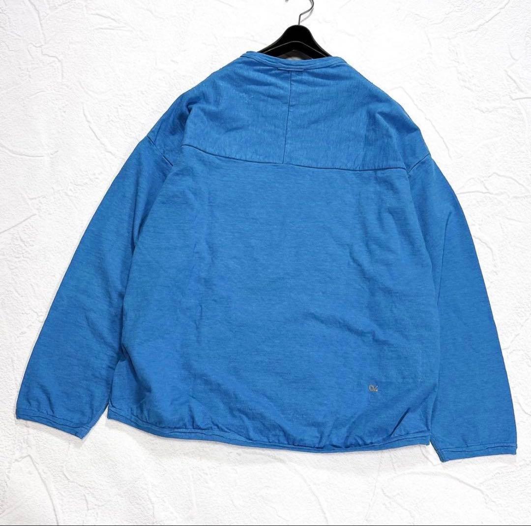 ✨美品✨45R 45rpm でこぼこ天竺の908アウター Tシャツ ロゴ刺繍