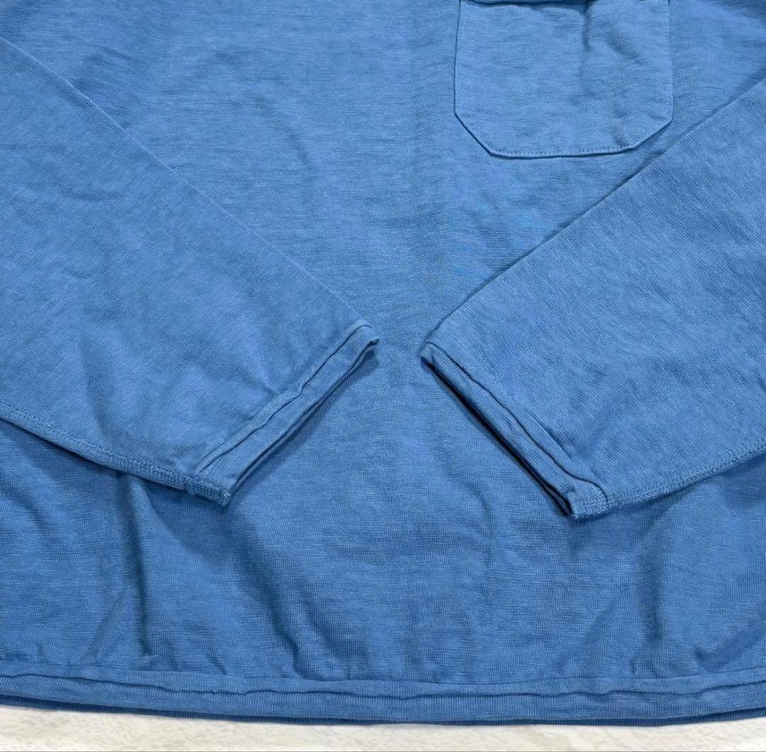 ✨美品✨45R 45rpm でこぼこ天竺の908アウター Tシャツ ロゴ刺繍