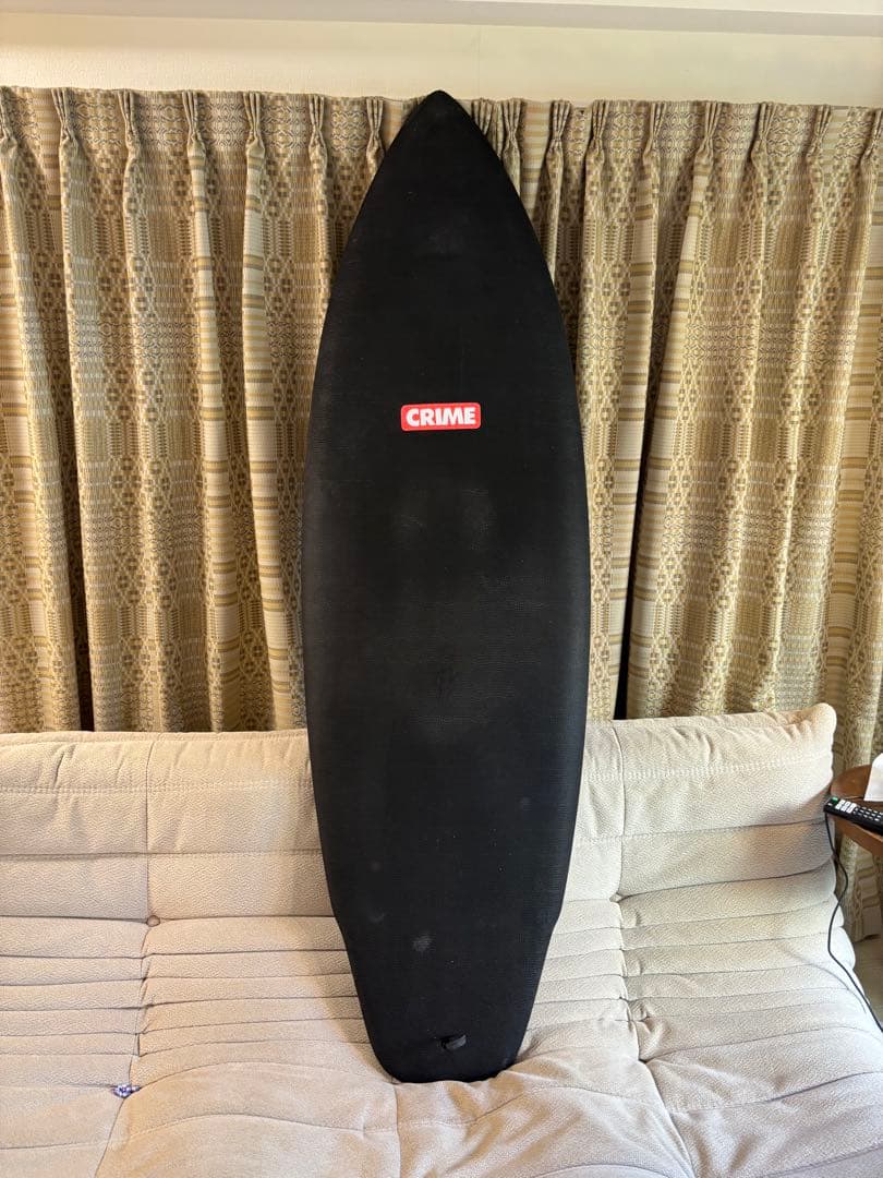 【CRIME × GONZ コラボ サーフボード】 限定デザイン・ブラック