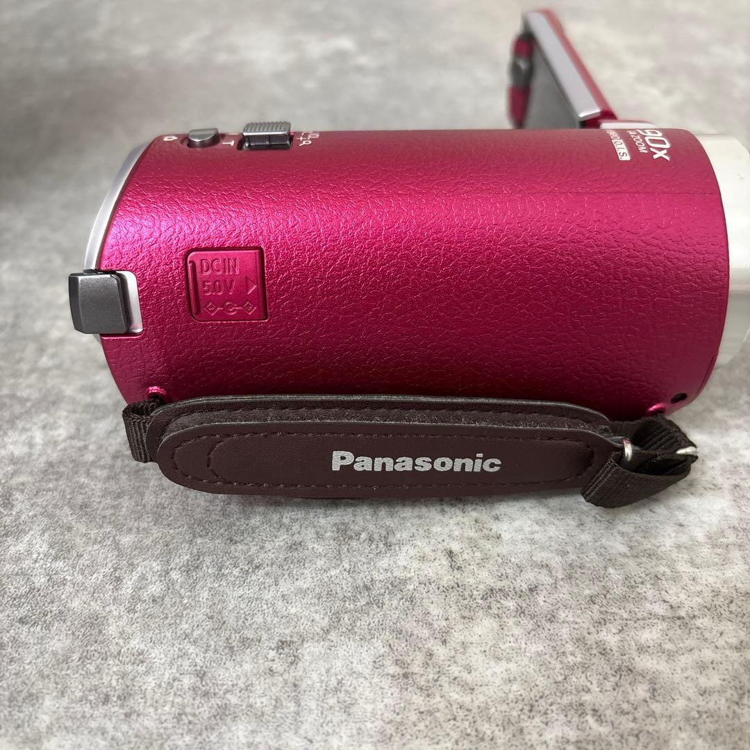 Panasonic HC-W590M ピンク ビデオカメラ 本体