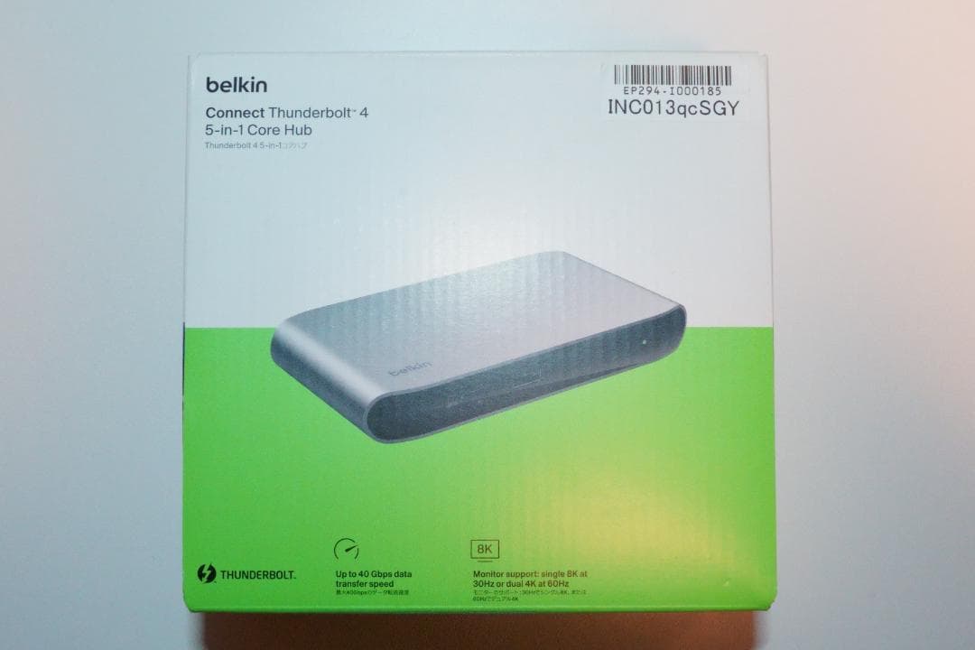 Belkin 5-in-1 Thunderbolt 4 ドッキングステーション