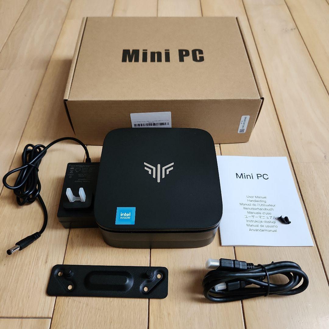 ミニPC NiPoGi AK1PLUS N100/12GB/256GB