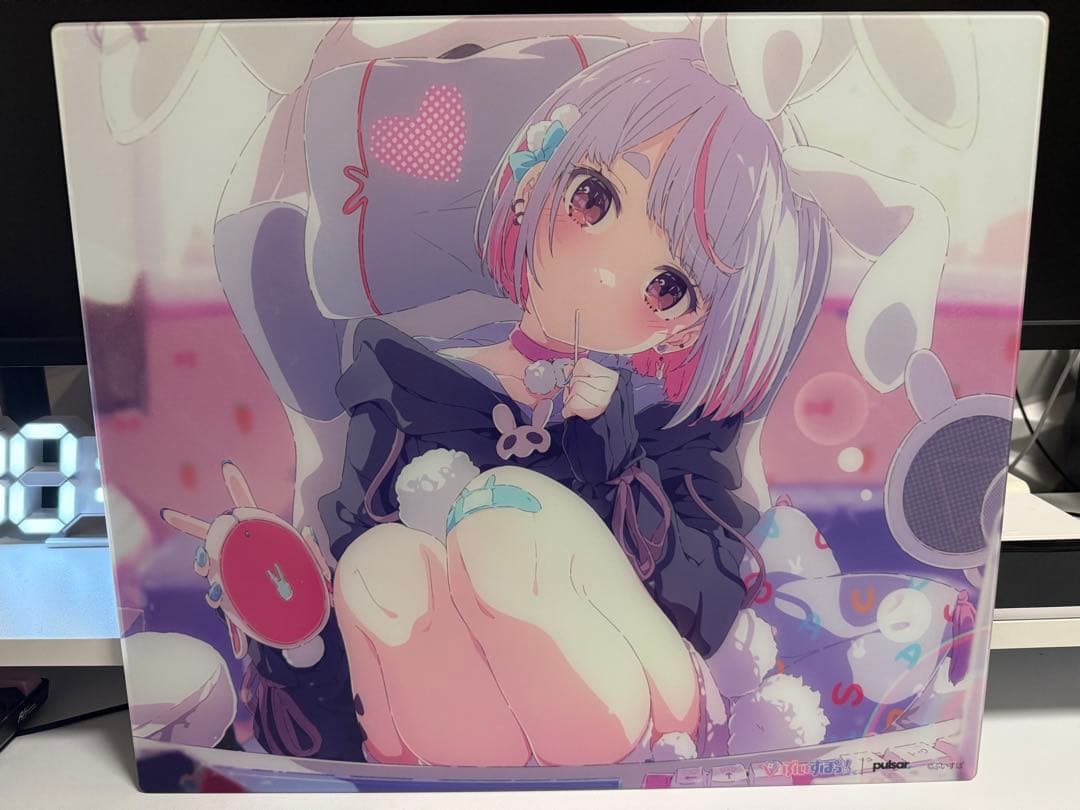 ぶいすぽ 兎咲ミミ ガラスマウスパッド