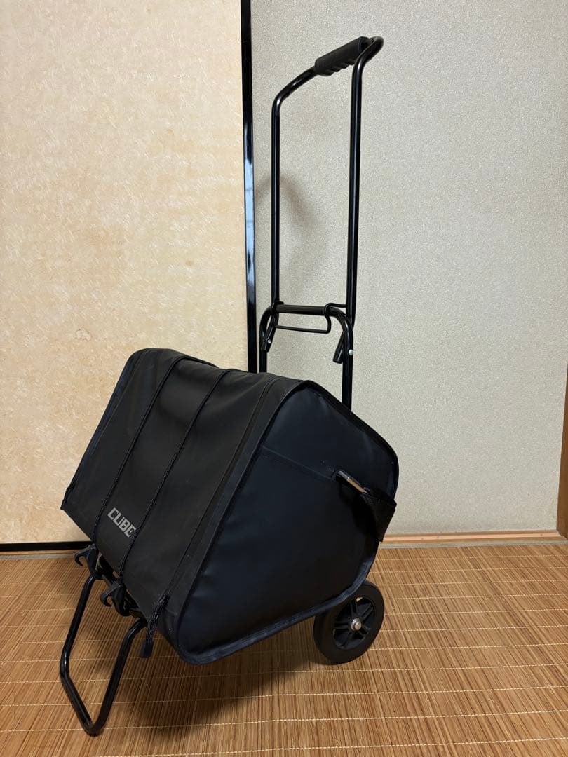 【路上ライブセット】Roland アンプ、マイク、譜面台、キャリーカート