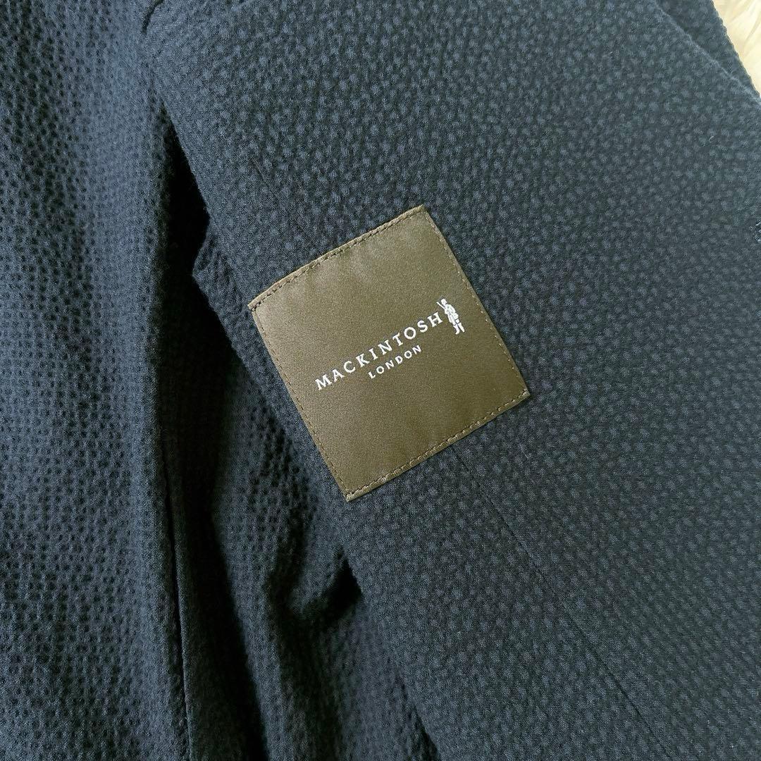 【美品】MACKINTOSH テーラード ネイビー LL 40 大きいサイズ