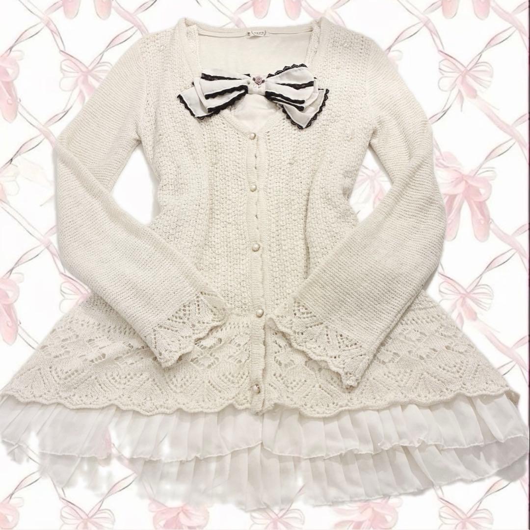 axes femme セット売り ビッグリボン 姫 グランジ 森ガール コケット