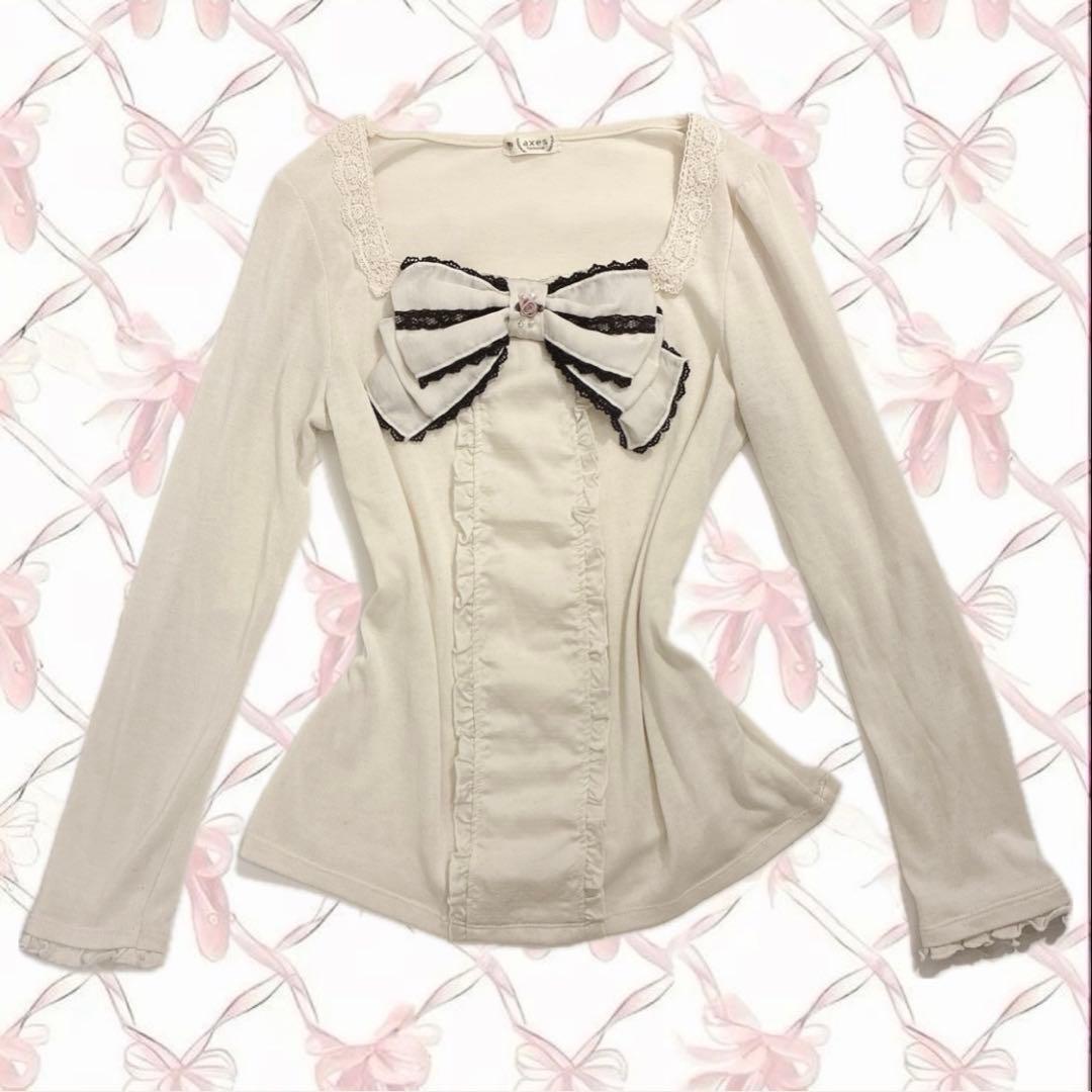 axes femme セット売り ビッグリボン 姫 グランジ 森ガール コケット