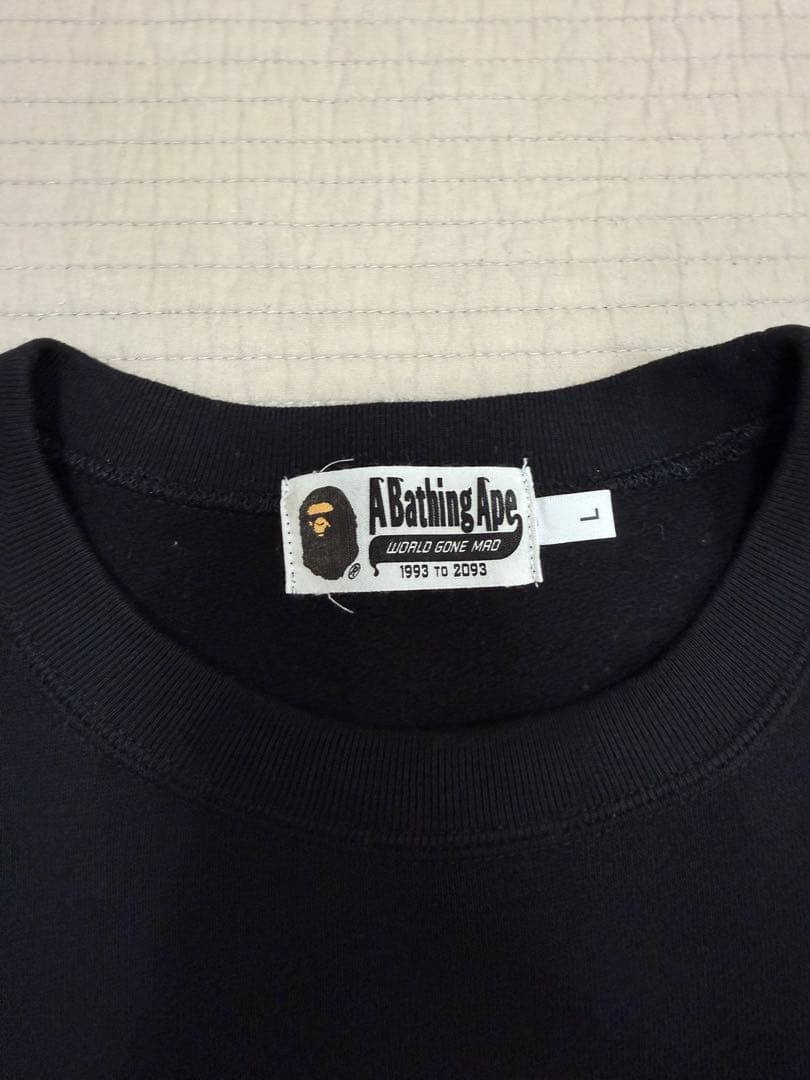 APE スウェット　トレーナー　サイズL エイプ　ベイプスタ　ストリート