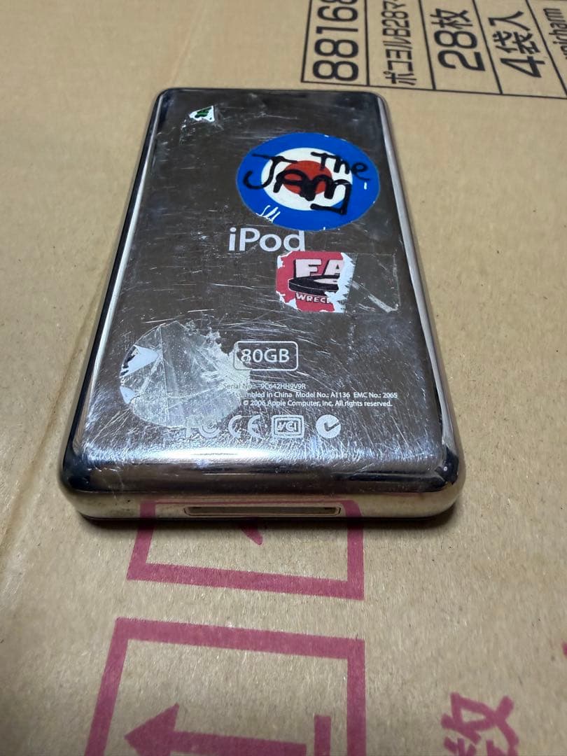 Apple iPod A1136 80GBジャンク品