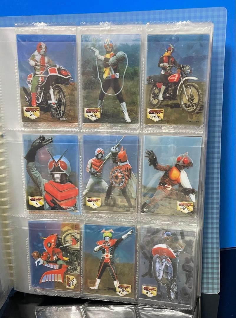 カルビー　仮面ライダーカード　1999 2003年130枚以上