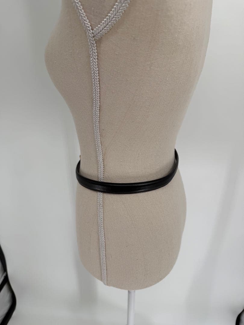 フェンディ FENDI ベルト レザー ズッカ ロゴ バックル ゴールド金具❣️黒