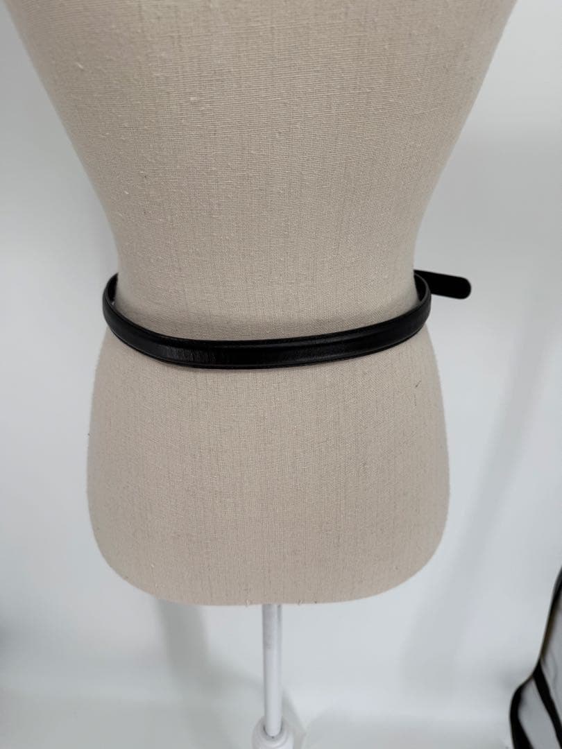 フェンディ FENDI ベルト レザー ズッカ ロゴ バックル ゴールド金具❣️黒