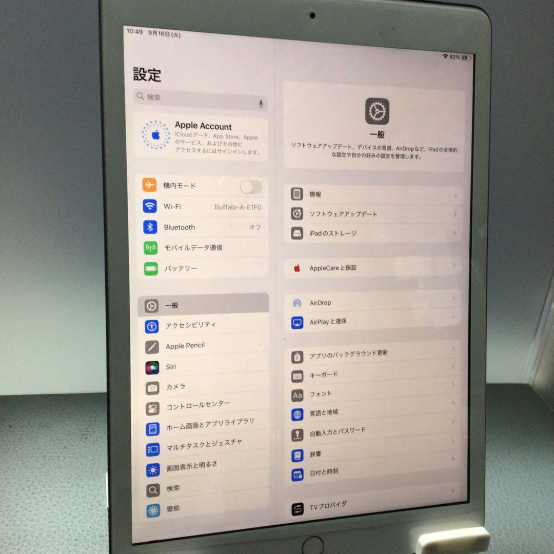 iPad 第7世代 32G wifi+ sim Gray バッテリー新品100%
