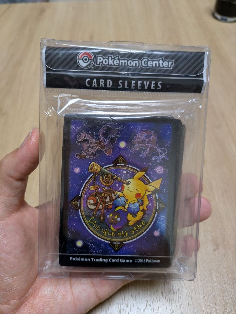 ピカチュウ　天体観測　WCS 海外サプライ　スリーブ