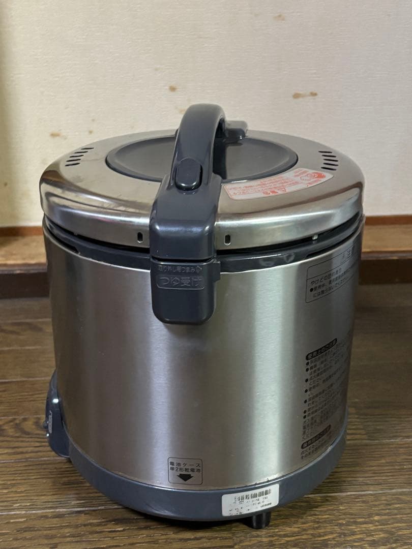 ガス炊飯器 RR-055GS-C 都市ガス リンナイ 10年製