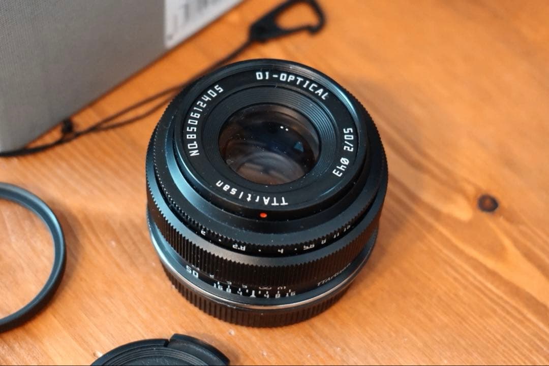 おまけ付きTTArtisan 50mm F2.0 Lマウント