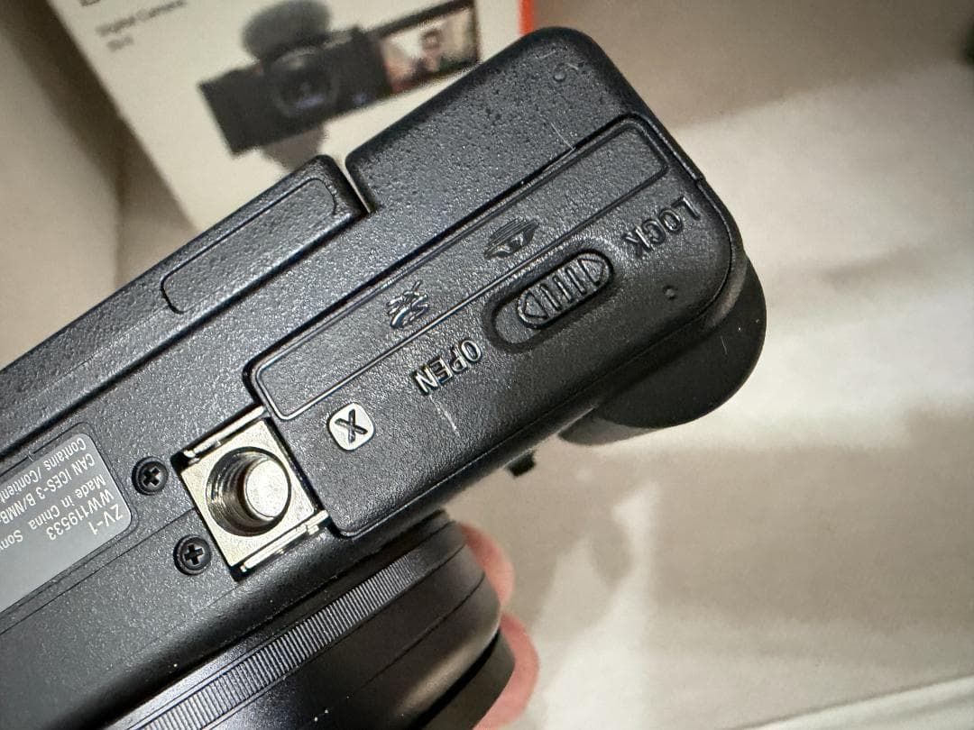 SONY ZV-1・シューティンググリップ他備品付