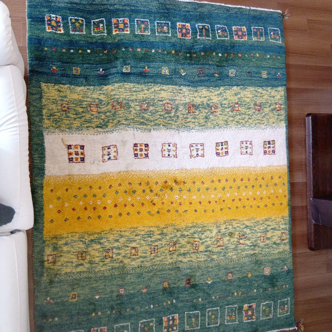 *まゆ様　ペルシャギャッベ 大塚家具購入 手織りラグ定価156600円