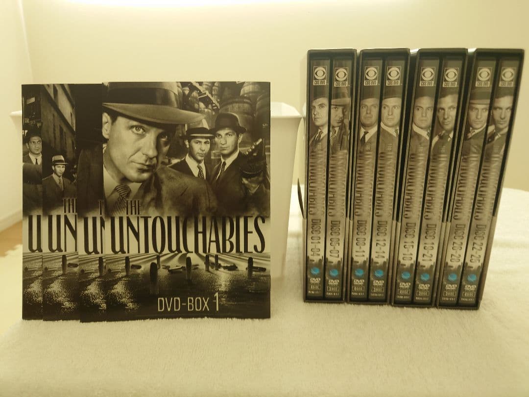 UNTOUCHABLES(アンタッチャブル) DVDボックスセット 　中古　美品