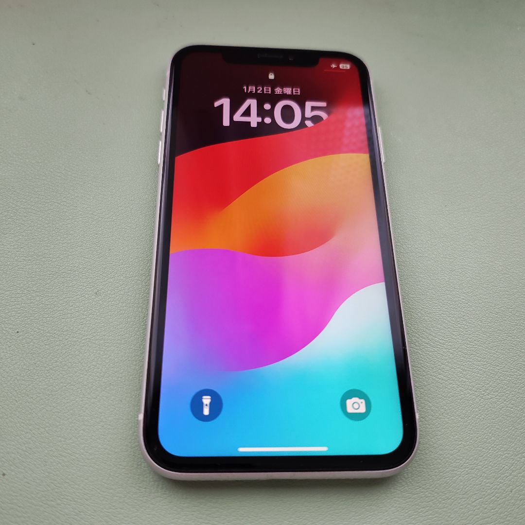 【美品】iPhone XR 64GB ホワイト本体