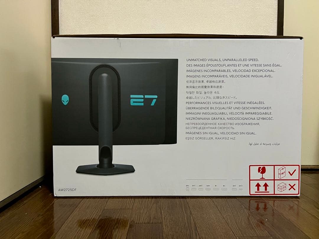 Dell AW2725DF 27インチ QD-OLED ゲーミングモニター