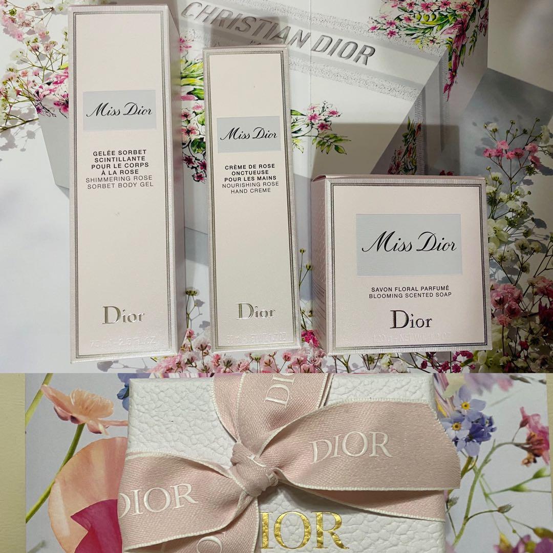 新品 CDミスディオール◆おまけ付◆ ①ボディジェル②ハンドクリーム③石鹸ソープ