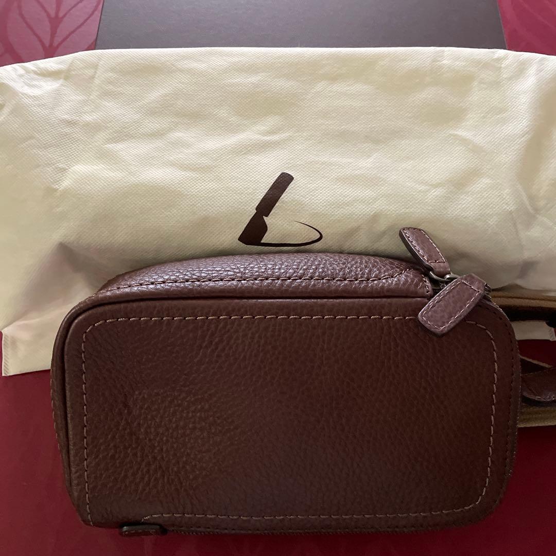 土屋鞄トーンオイルヌメ ボディーポシェット