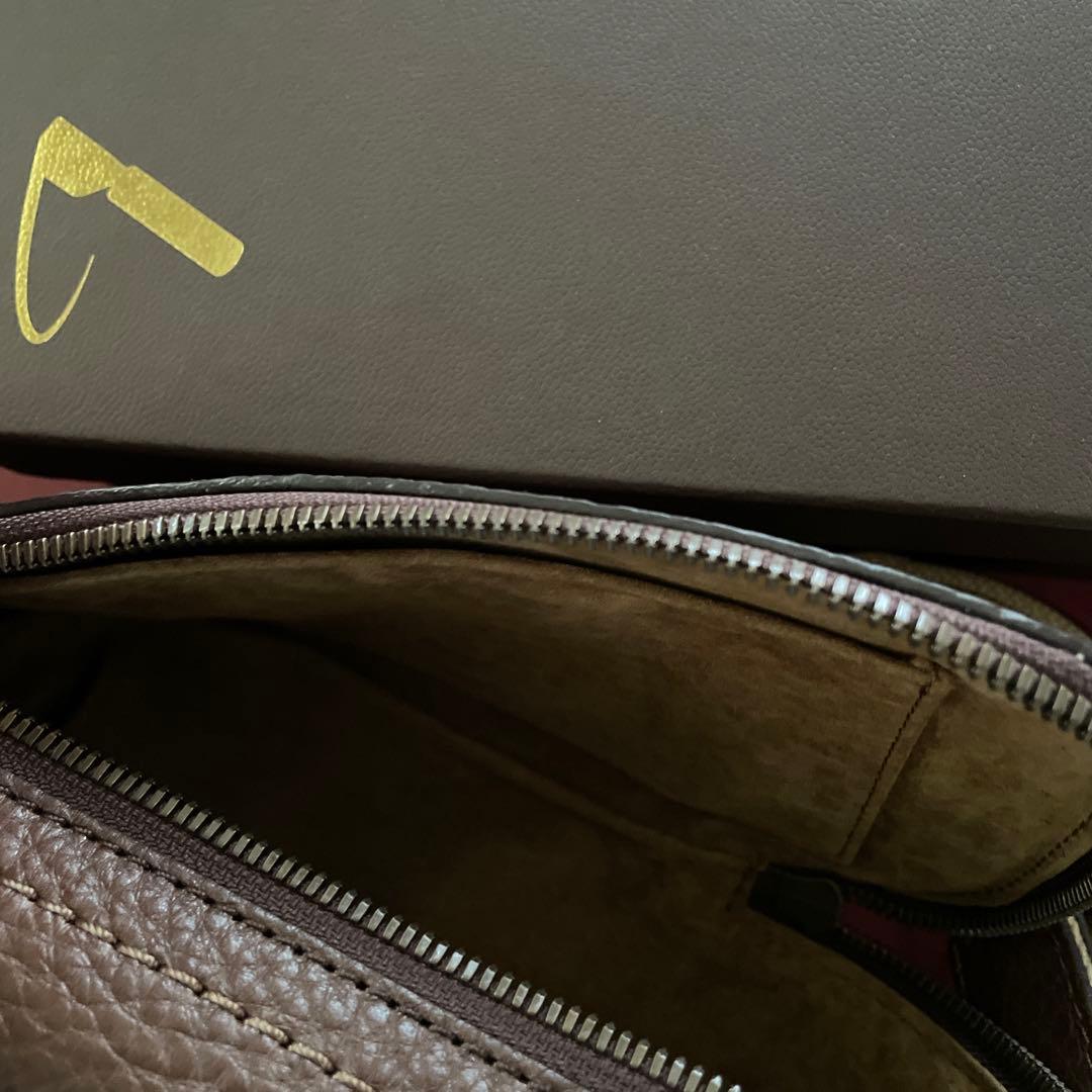 土屋鞄トーンオイルヌメ ボディーポシェット