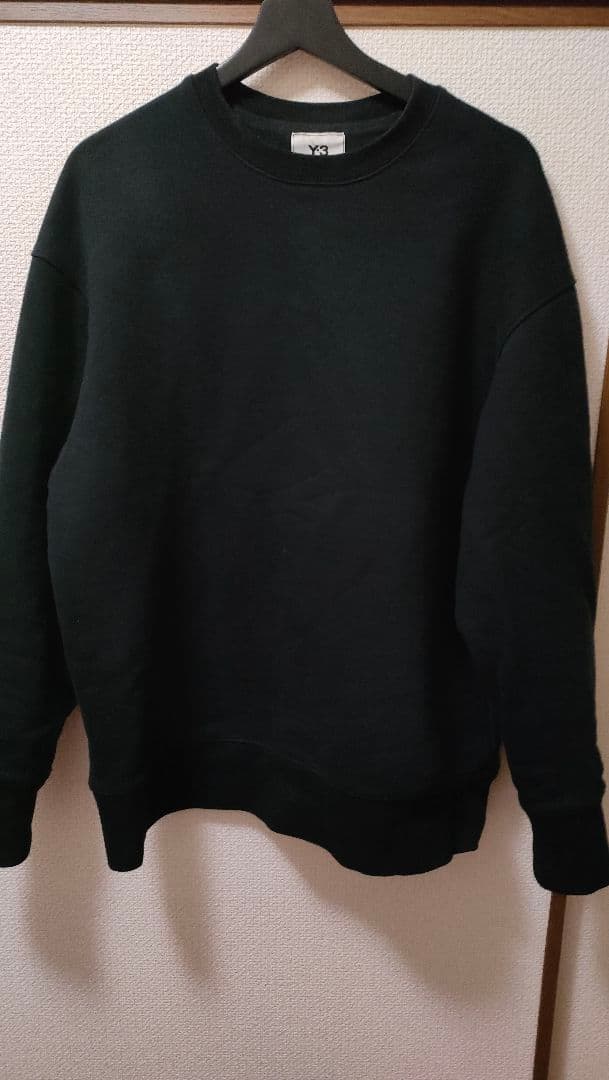 あっきー　超希少　Y-3 ブラック スウェット トレーナー