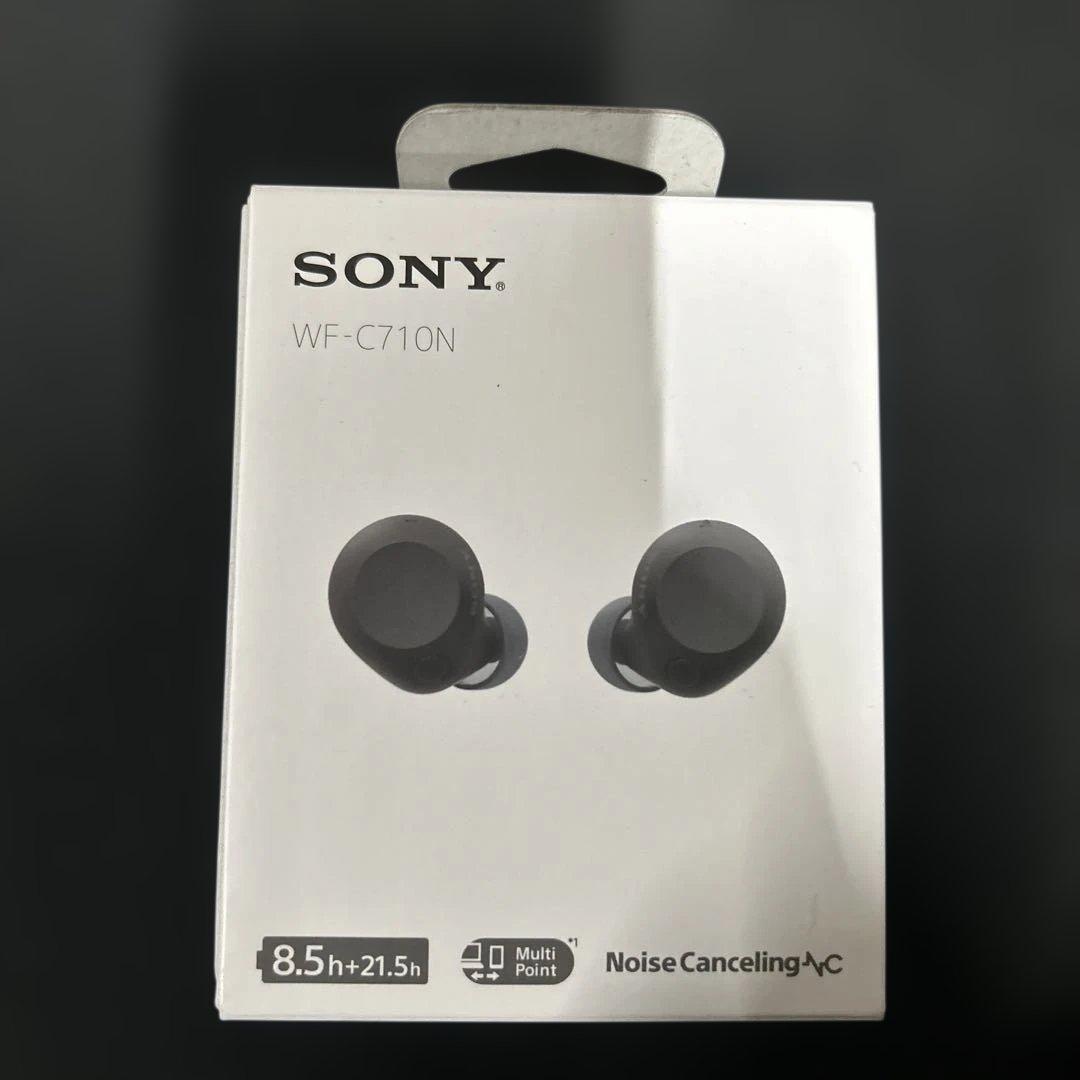 ソニー(SONY) WF-C710N ブラック ワイヤレスイヤホン