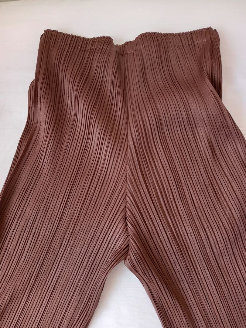 プリーツプリーズ 　総丈71cmパンツ 美品